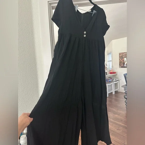 NATURAL LIFE Black Jumpsuit - Picture 3 of 4